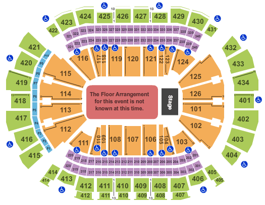 Toyota Center NCAA Seating Chart